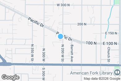Map image of the property - 135 N 200 W St