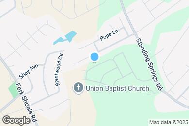 Map image of the property - 418 Stonefence Dr