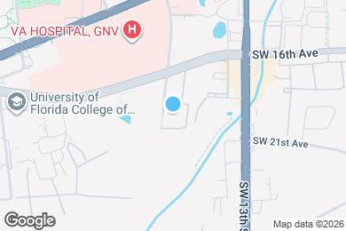 Map image of the property - The Commons Apartments 1 and 2 bedrooms near Shands Hospital