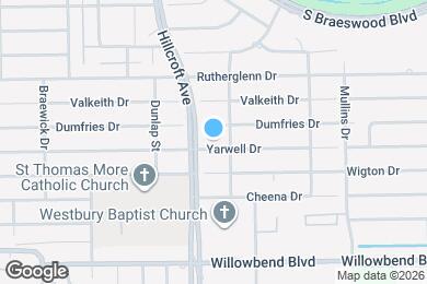 Map image of the property - 5830 Yarwell Dr
