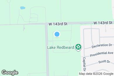 Map image of the property - 14353 S Charlton Pl