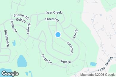 Map image of the property - 418 Cimarron