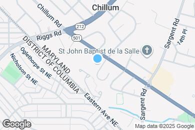 Map image of the property - 1009 Chillum Rd