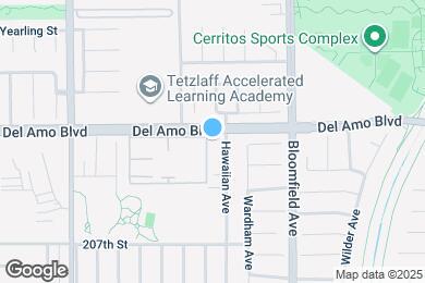 Map image of the property - 12436 Del Amo Blvd
