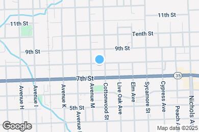 Map image of the property - 2412 8th St