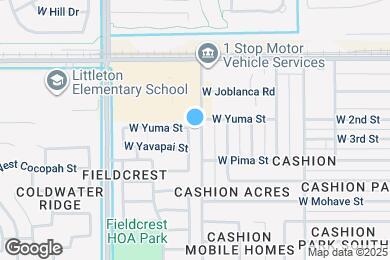Map image of the property - 1505 S 113th Dr