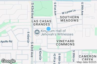 Map image of the property - 4132 W Lydia Ln