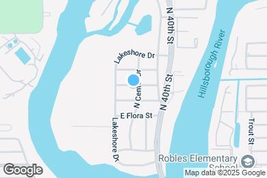 Map image of the property - 3713 E Hamilton Ave