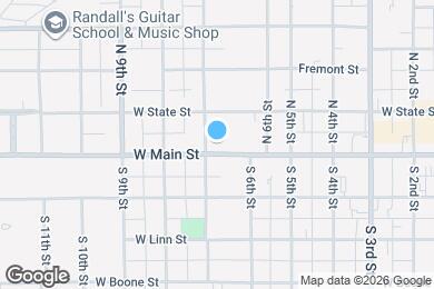 Map image of the property - 615 W Main St