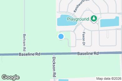 Map image of the property - 1878 Candlelight Cir