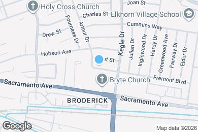 Map image of the property - 1032 Fremont Blvd
