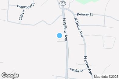 Map image of the property - 2014 N Willow Ave