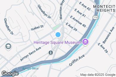 Map image of the property - 3628 Arroyo Seco Ave