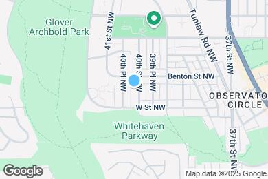 Map image of the property - 2224 40th St NW