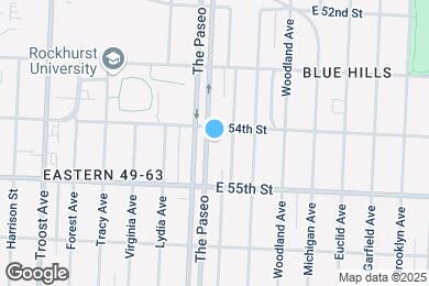 Map image of the property - 5413 Paseo Blvd