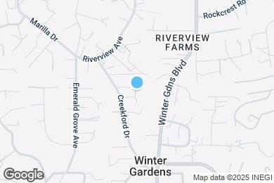 Map image of the property - 9101 Creekford Dr