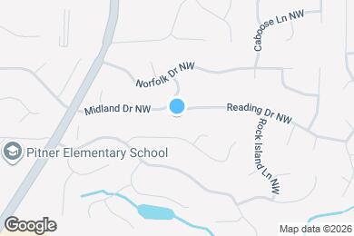 Map image of the property - 1165 Reading Dr NW