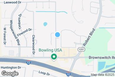 Map image of the property - 126 Northwood Dr