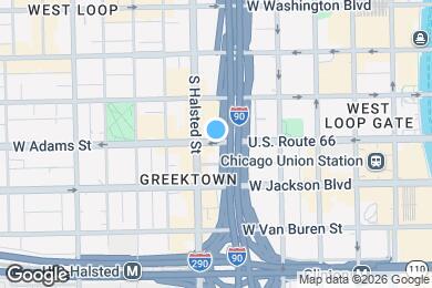 Map image of the property - 755 W Adams St