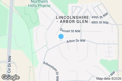 Map image of the property - 3567 Arbor Dr NW