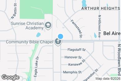 Map image of the property - 5791 E Bristol St