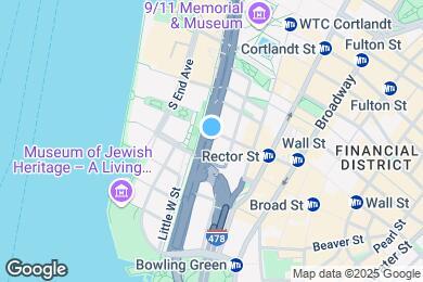 Map image of the property - 50 West St