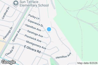 Map image of the property - 3478 Esperanza Dr