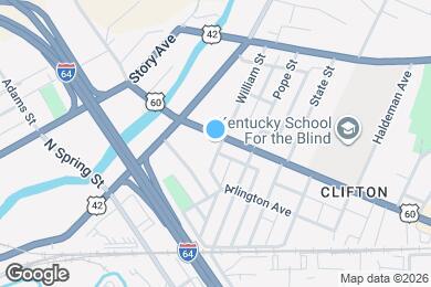 Map image of the property - 1736 Frankfort Ave