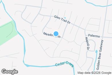 Map image of the property - 2840 Meadow Gln