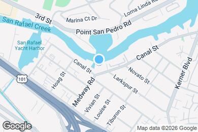 Map image of the property - The Meridian