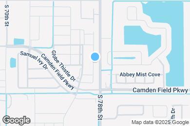 Map image of the property - 4427 Globe Thistle Dr