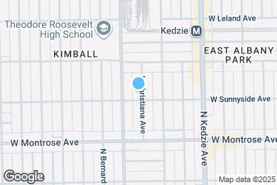 Map image of the property - 4508 N Christiana Ave