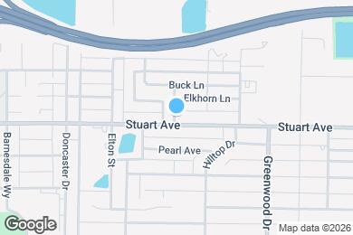 Map image of the property - 1933 Stuart Ave
