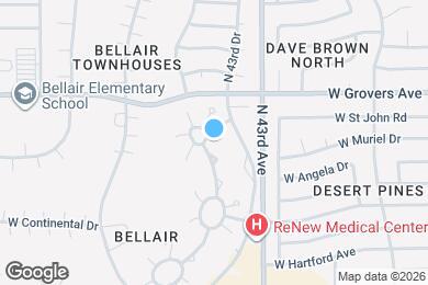 Map image of the property - 4437 W Cathy Cir