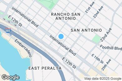 Map image of the property - 2044 International Blvd - Sunny Studios an...
