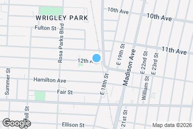 Map image of the property - 216 12th Ave