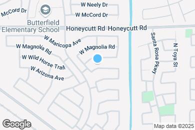 Map image of the property - 43350 W Arizona Ave
