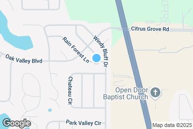 Map image of the property - 1206 Rain Forest Ln
