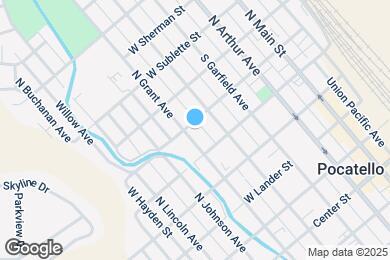 Map image of the property - 558 N Grant Ave
