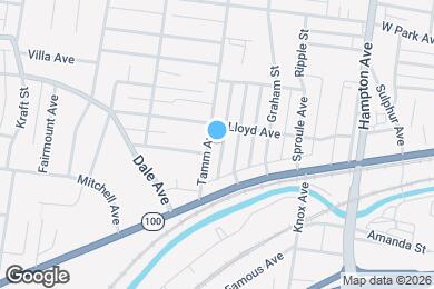 Map image of the property - 1518 Tamm Ave