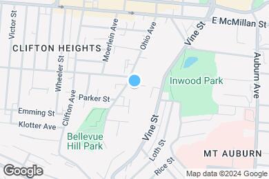 Map image of the property - Bellevue House Apartments