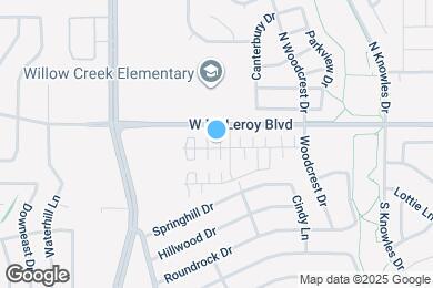 Map image of the property - 1106 Fallgate Dr