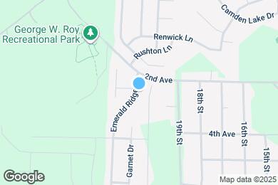 Map image of the property - 1017 Emerald Ridge Dr