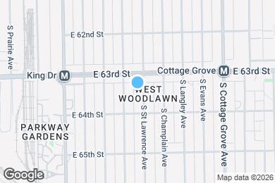 Map image of the property - 6326 S Saint Lawrence Ave