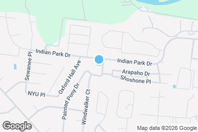 Map image of the property - 2610 Hawk Eye Ct