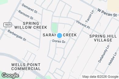 Map image of the property - 1028 Doras Dr