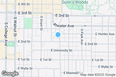 Map image of the property - 430 S Henderson St