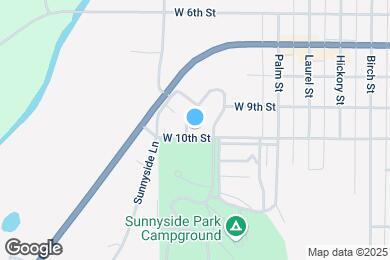 Map image of the property - 1006 W 10th St