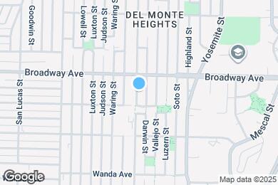 Map image of the property - 1542 Harding St