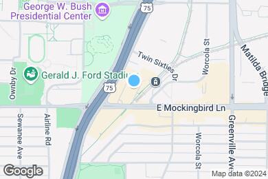 Map image of the property - Lofts at Mockingbird Station Apartments